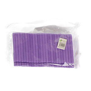 Salon System Finger Gap Sponge Black 24pc