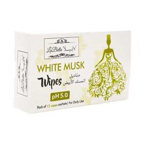 La Bella Feminine Wipes 12pc With White Musk v2