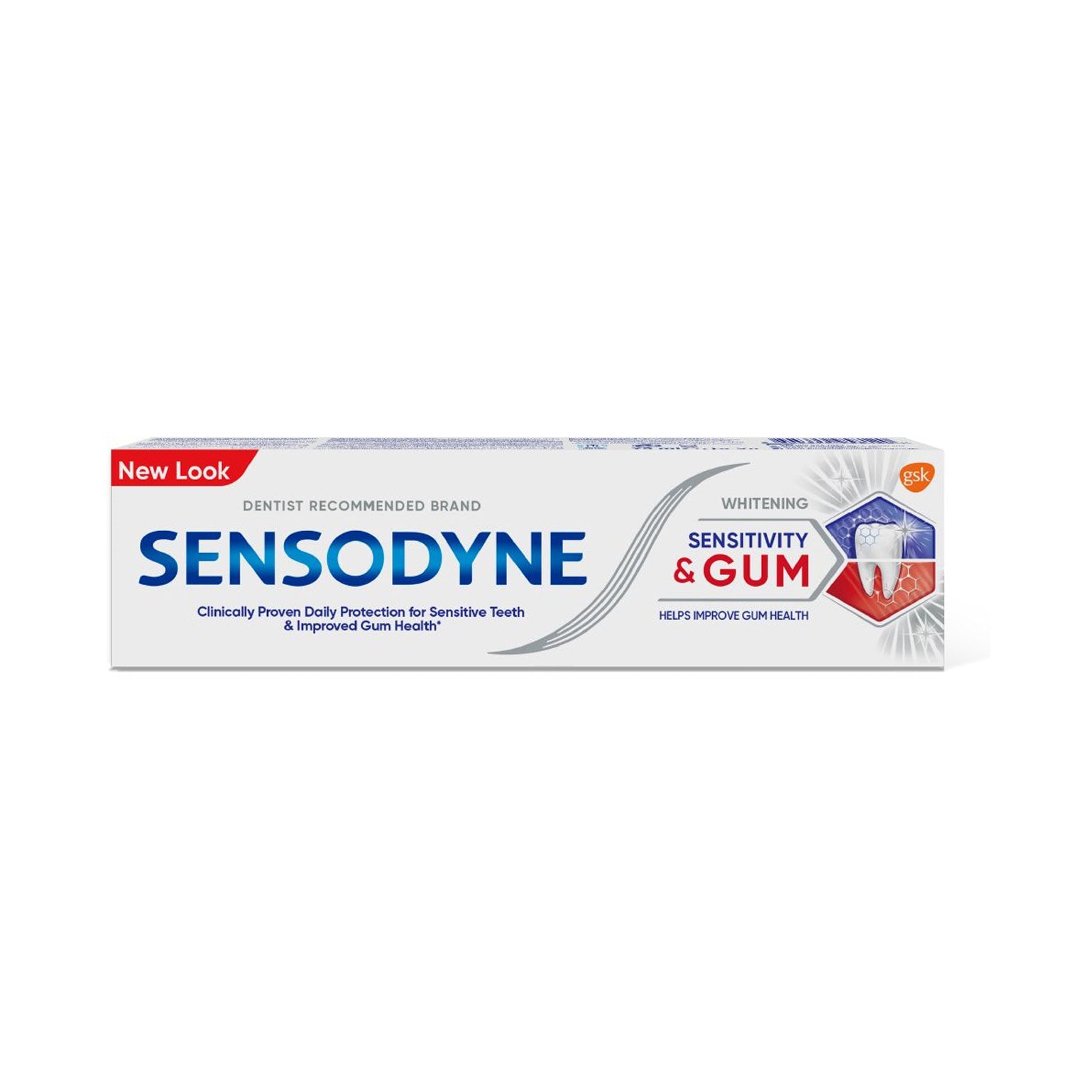 Sensodyne Sensitivity & Gum Whitening Toothpaste – Dual Action Relief 75ml
