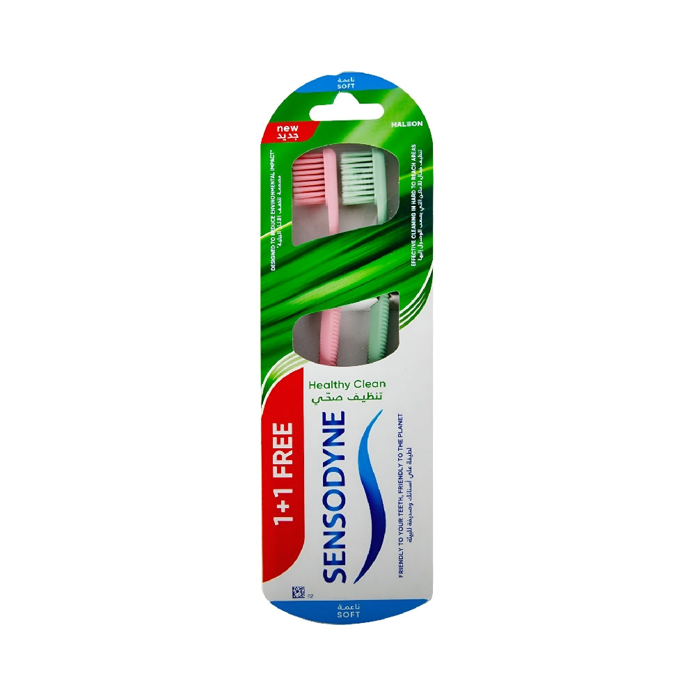 Sensodyne Sensodyne Toothbrush Healthy 1+1 Free Clean Soft
