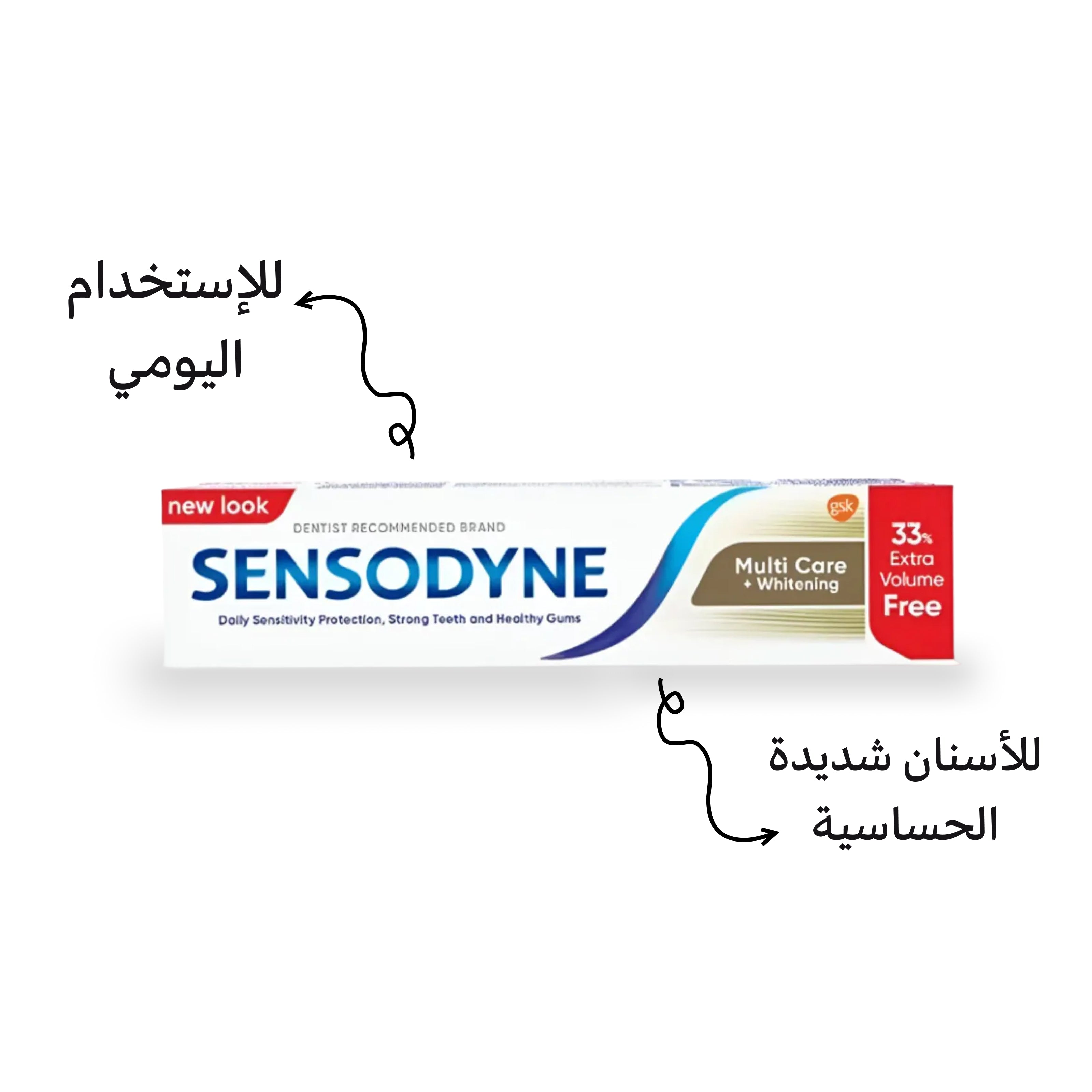 Sensodyne Toothpaste – Whitening, Enamel & Sensitive Care (50ml–100ml)