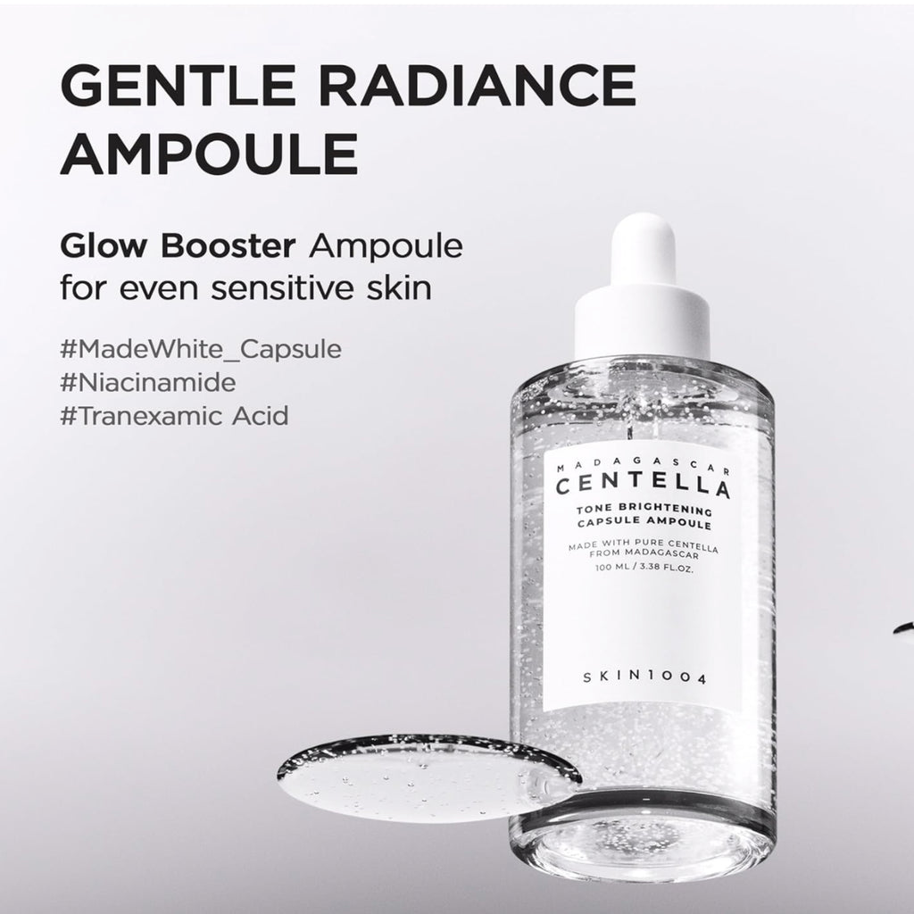 SKIN1004 Madagascar Centella Ampoule - سيرم الوجه المنير 50 مل