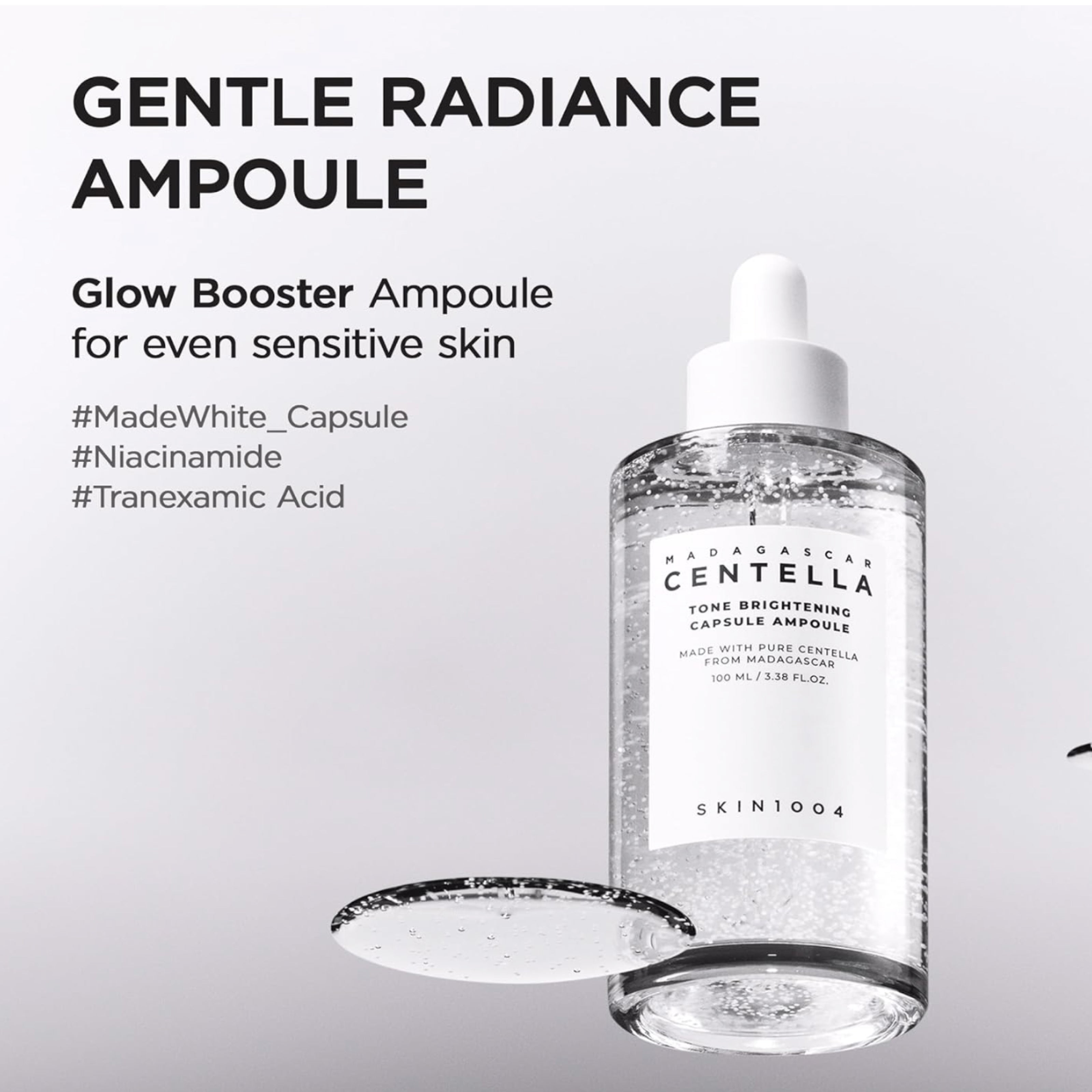 SKIN1004 Madagascar Centella Ampoule - سيرم الوجه المنير 50 مل
