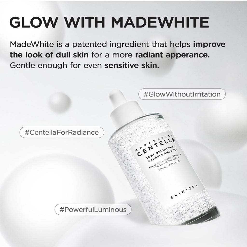 SKIN1004 Madagascar Centella Ampoule - سيرم الوجه المنير 50 مل
