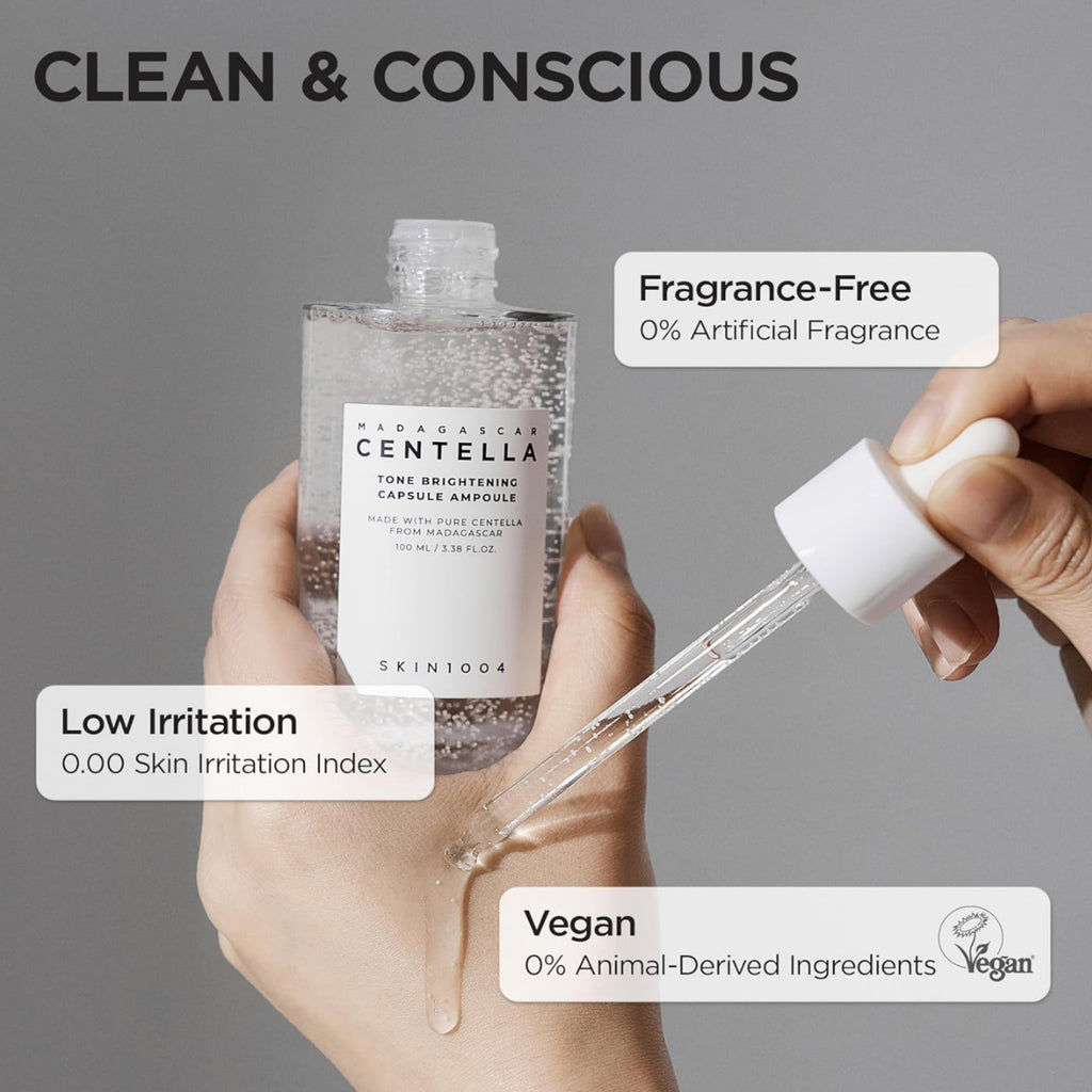 SKIN1004 Madagascar Centella Ampoule - سيرم الوجه المنير 50 مل