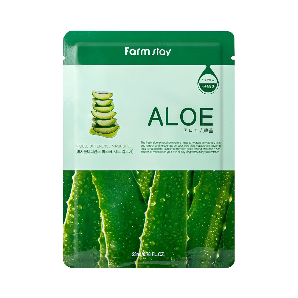Farm Stay Face Mask 23ml With Aloe Vera v3