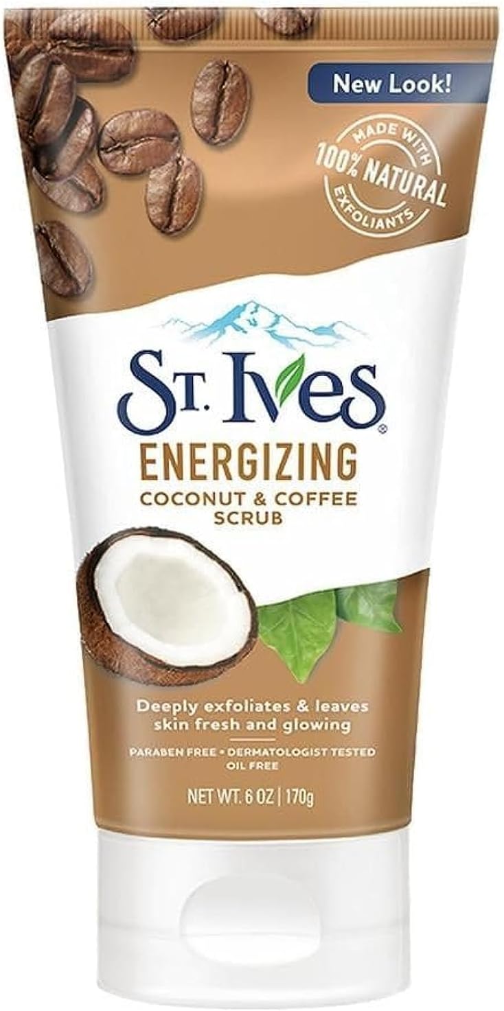 St. Ives Face Scrub – Natural Exfoliating Facial Cleanser for Soft Skin