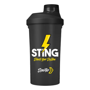 Sporter - Sting Shock Your System Shaker - Black - 600 ml 