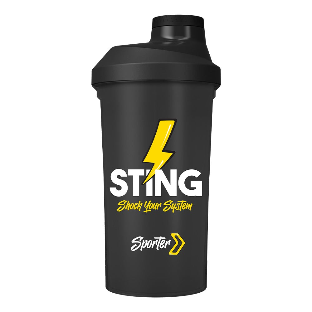 Sporter - Sting Shock Your System Shaker - Black - 600 ml 