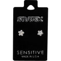 STUDEX EARSTD S6004W SENS STAIN DAISY APR CRYSTAL (13)