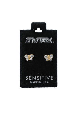 STUDEX EARSTD S2004 SENS GP BUTTERFLY APR CRY. (12)