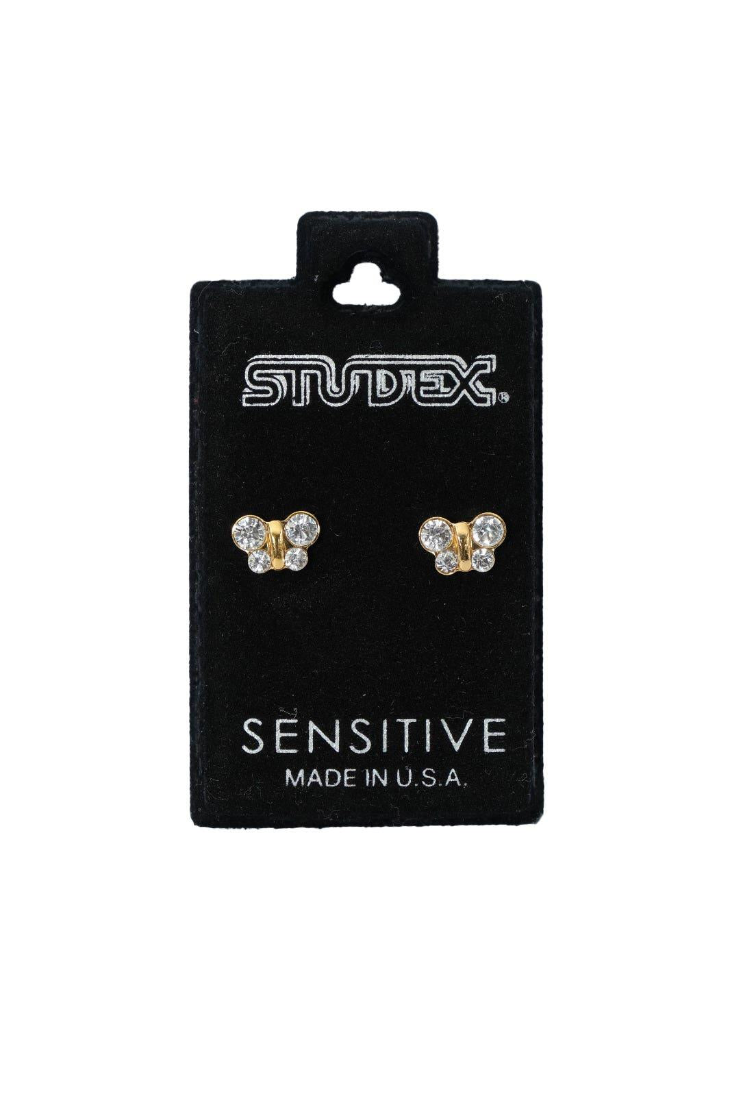 STUDEX EARSTD S2004 SENS GP BUTTERFLY APR CRY. (12)