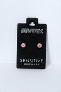 STUDEX EARSTD S310W SENS STNLS 4.5MM FIREBALL ROSE (7)