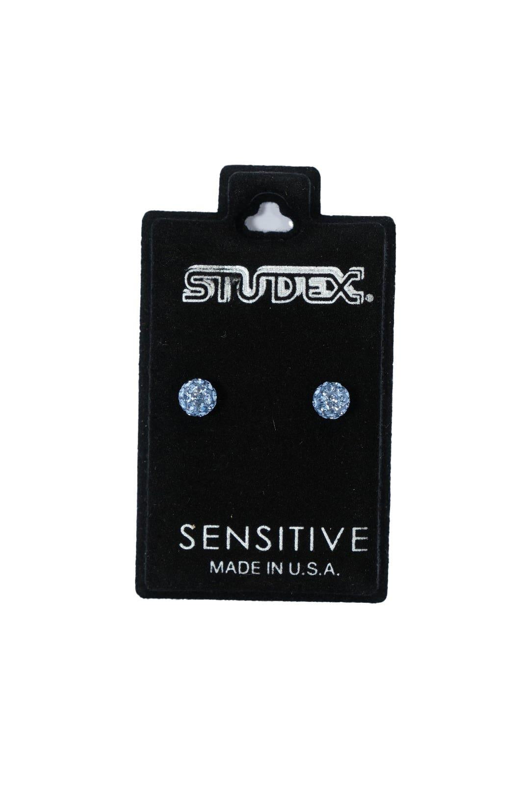 STUDEX EARSTD S339W SENS STNLS 4.5MM FIREBALL LIGHT SAP (9)