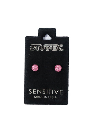 STUDEX EARSTD S340W SENS STNLS 4.5MM FIREBALL LIGHT ROS (4)