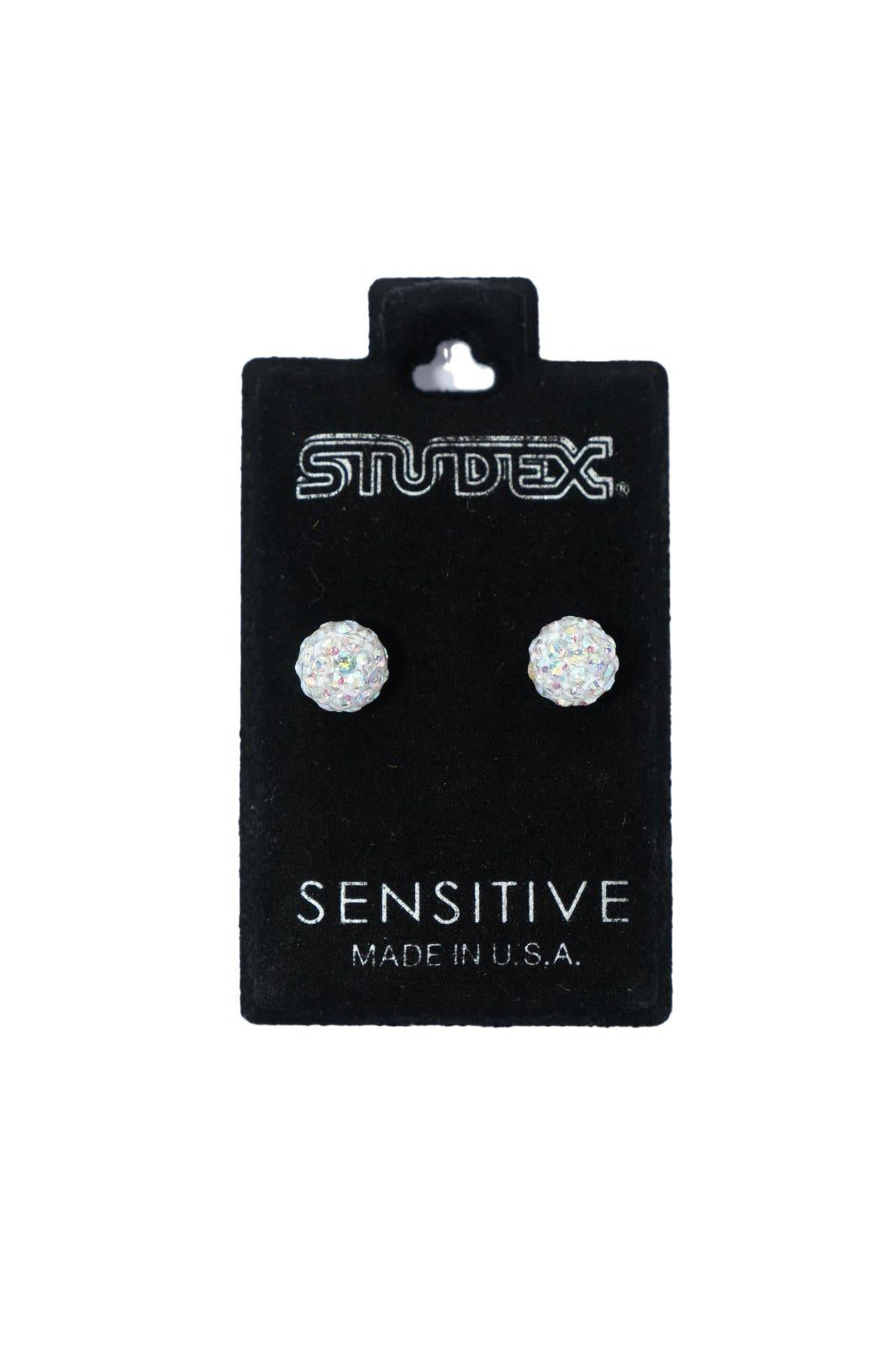 STUDEX EARSTD S5304W SENS STNLS 6MM FIREBALL CRY (5)