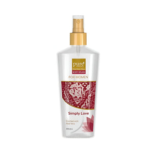 Pure beauty body splash 250ml women simply love
