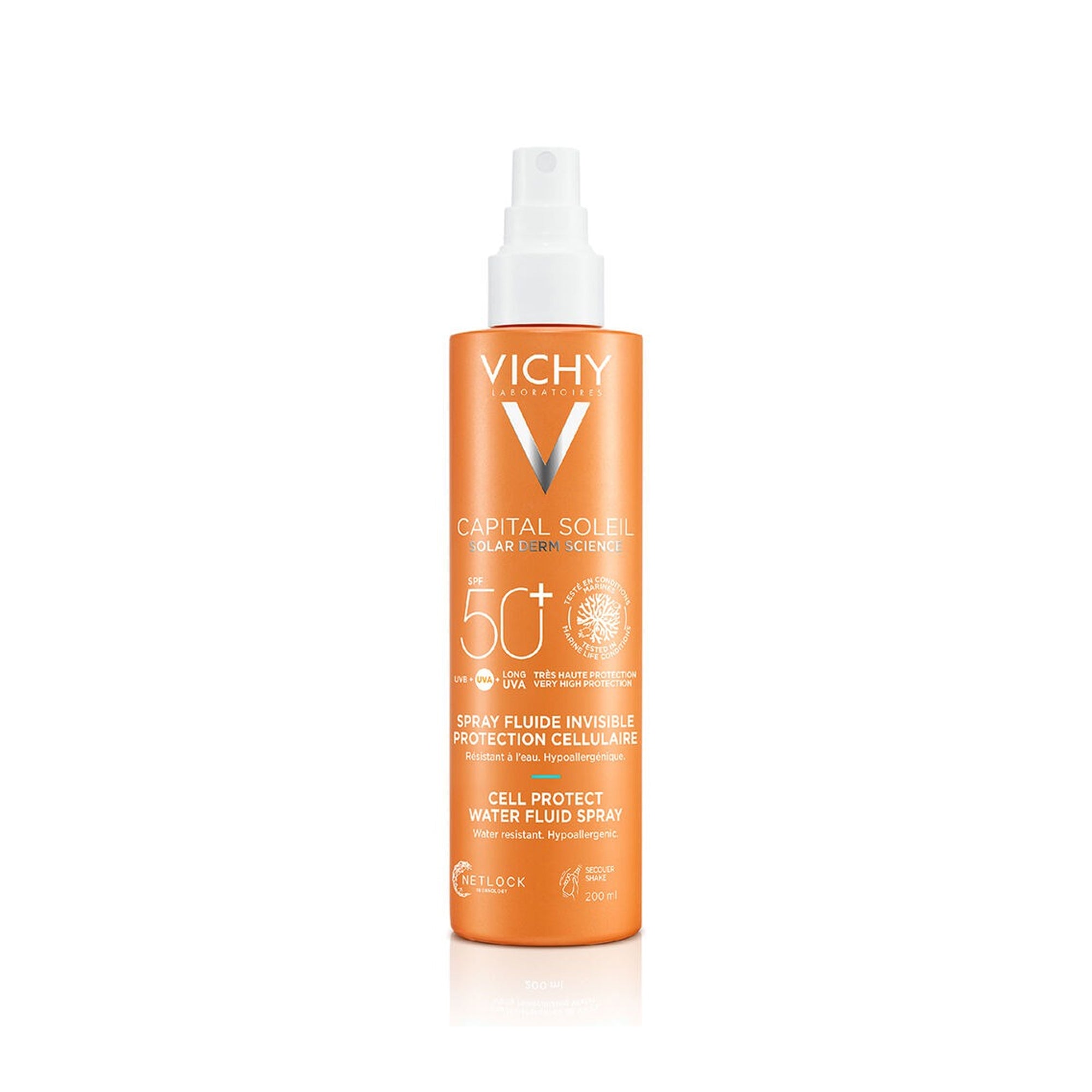 Vichy Capital Soleil SPF Sun Spray – Invisible Fluid UV Protection 200ml