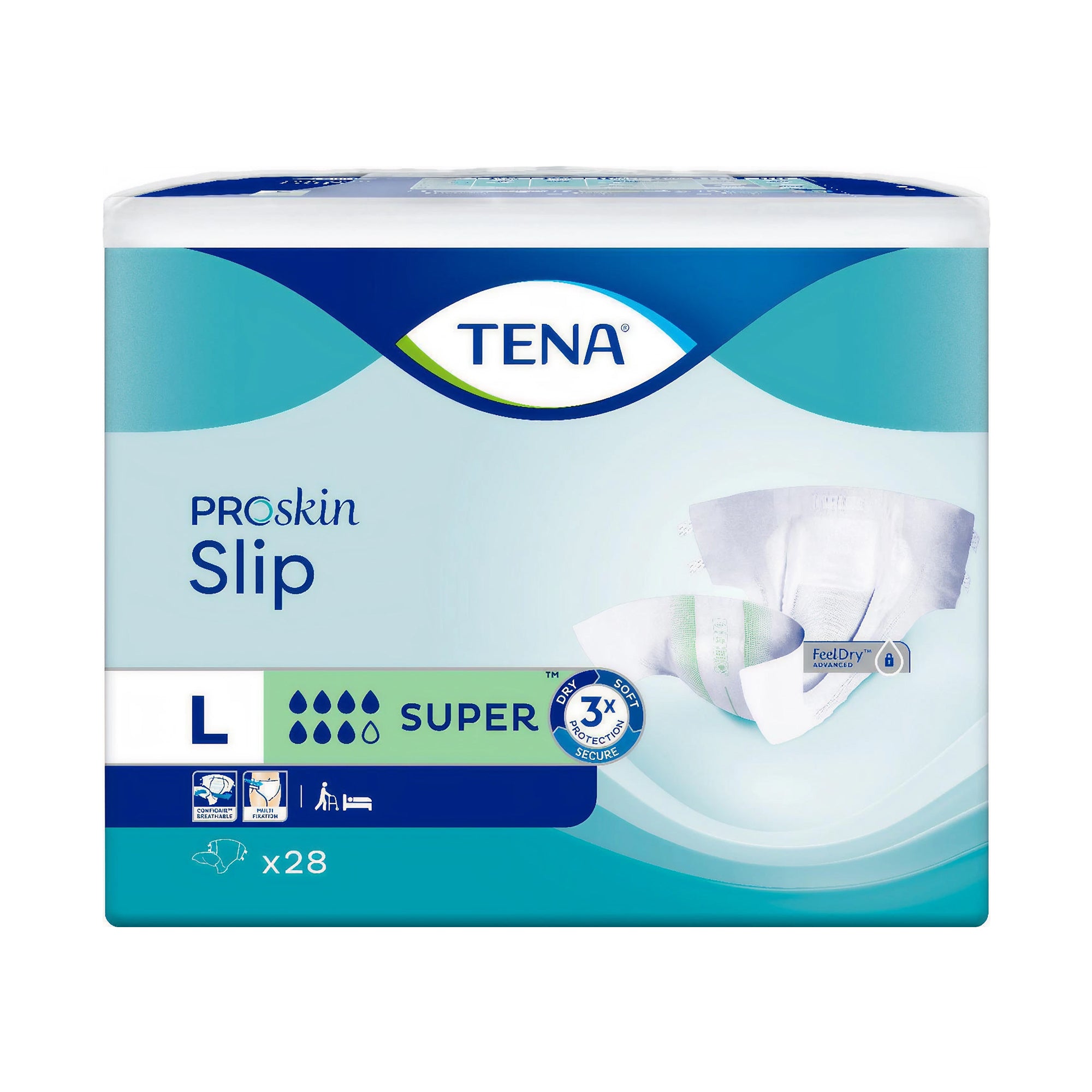 Tena Slip Super مقاس L 28 وحدة