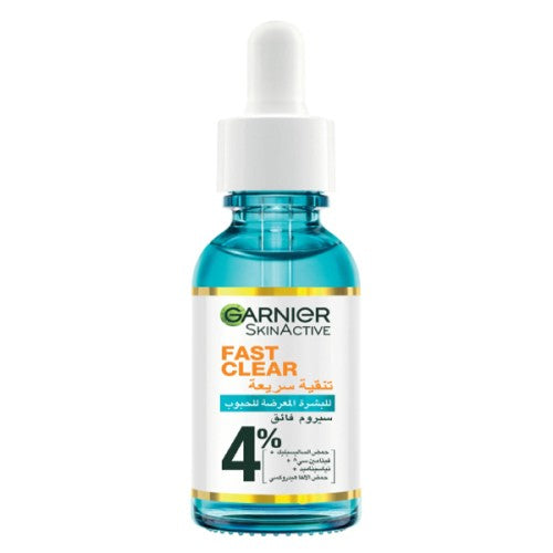 Garnier Face Serum 30ml Skin Active Fast Clear Acne Prone Skin With Vitamin C