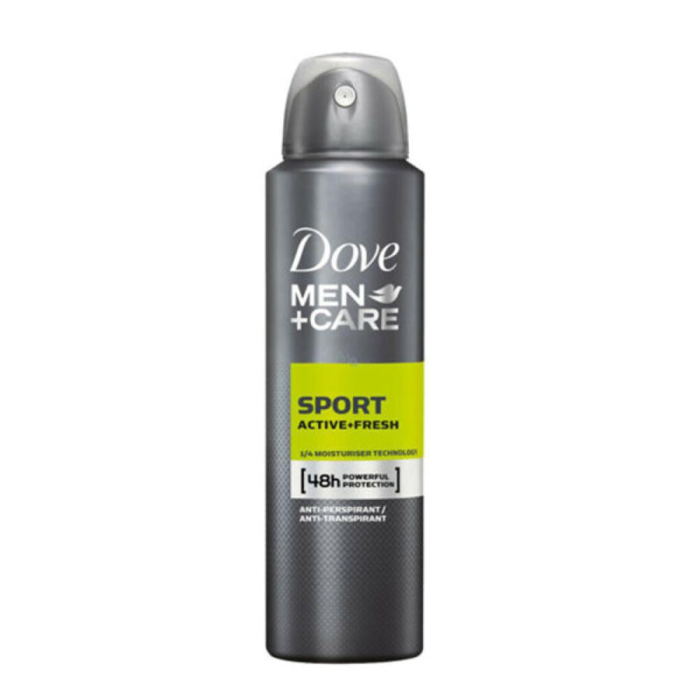 Dove Deodorant Spray 150ml Men+ Care Sport Active Fresh