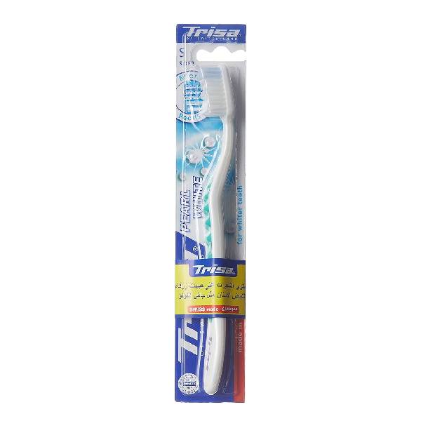 Trisa Toothbrush Pearl White Soft