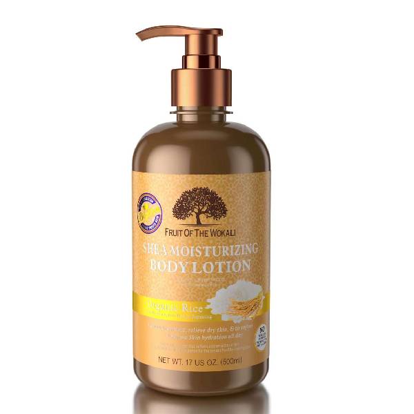 Wokali Body Cream 500g With Shea Butter And Organic Rice