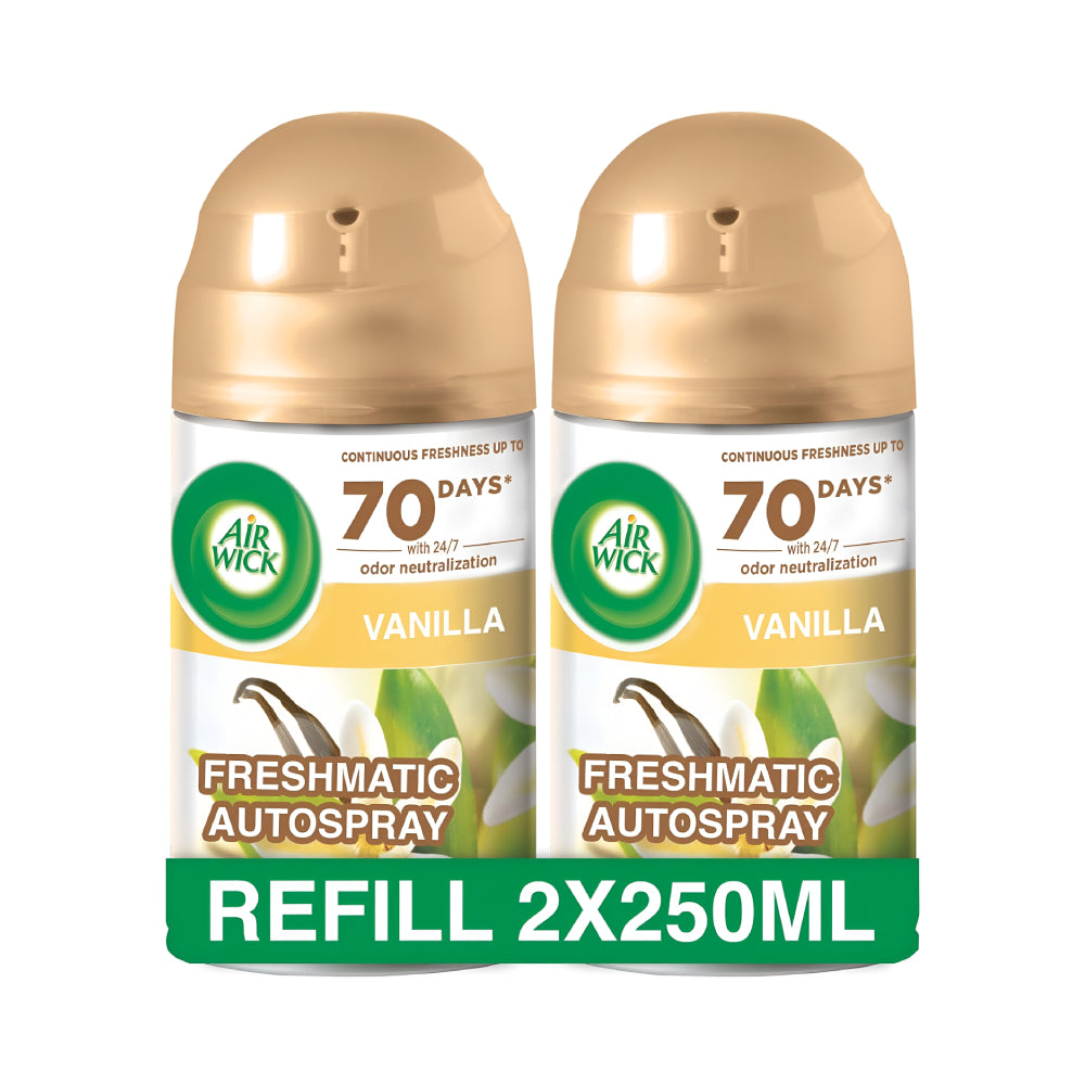 Air-Wick Air Freshener Vanilla Scent 2 × 250ml