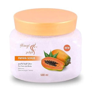 Alarays Face & Body Scrub 500ml Papaya
