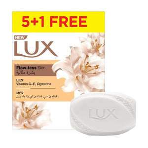 Lux Bar Soap 75g 5+1 Free Lily