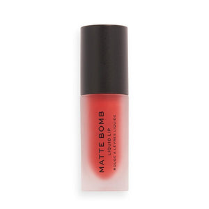 Revolution liquid lipstick matte bomb lure red