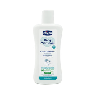 Chicco baby hair shampoo 200ml baby moment