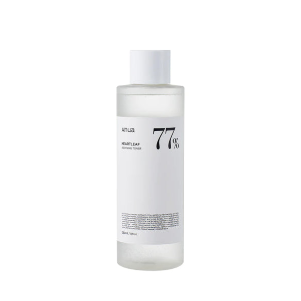 Anua face toner 250ml heartleaf 77% soothing+hyaluron