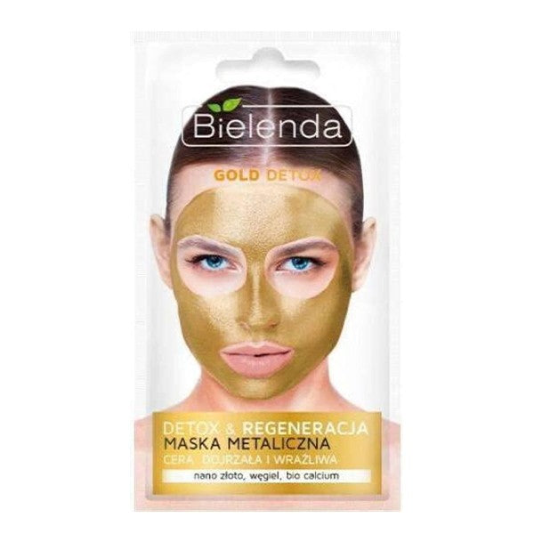 Bielenda face mask 8g gold detox