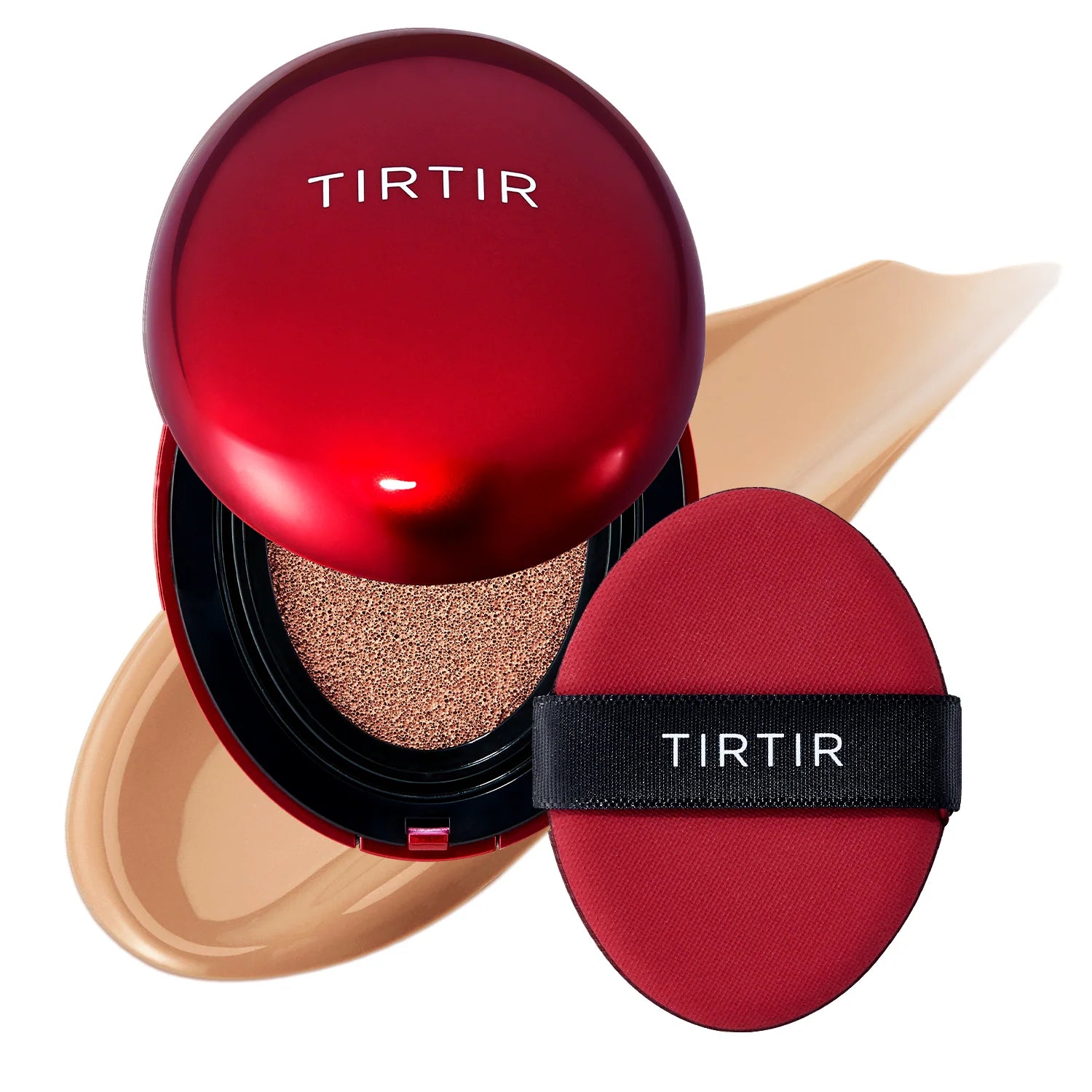 TIRTIR Mask Fit Cushion Foundation – Long-Lasting Coverage, 17C Porcelain
