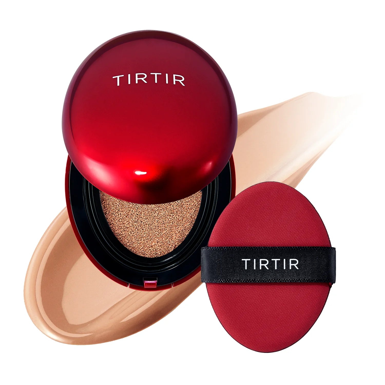 TIRTIR Mask Fit Cushion Foundation – Long-Lasting Coverage, 17C Porcelain
