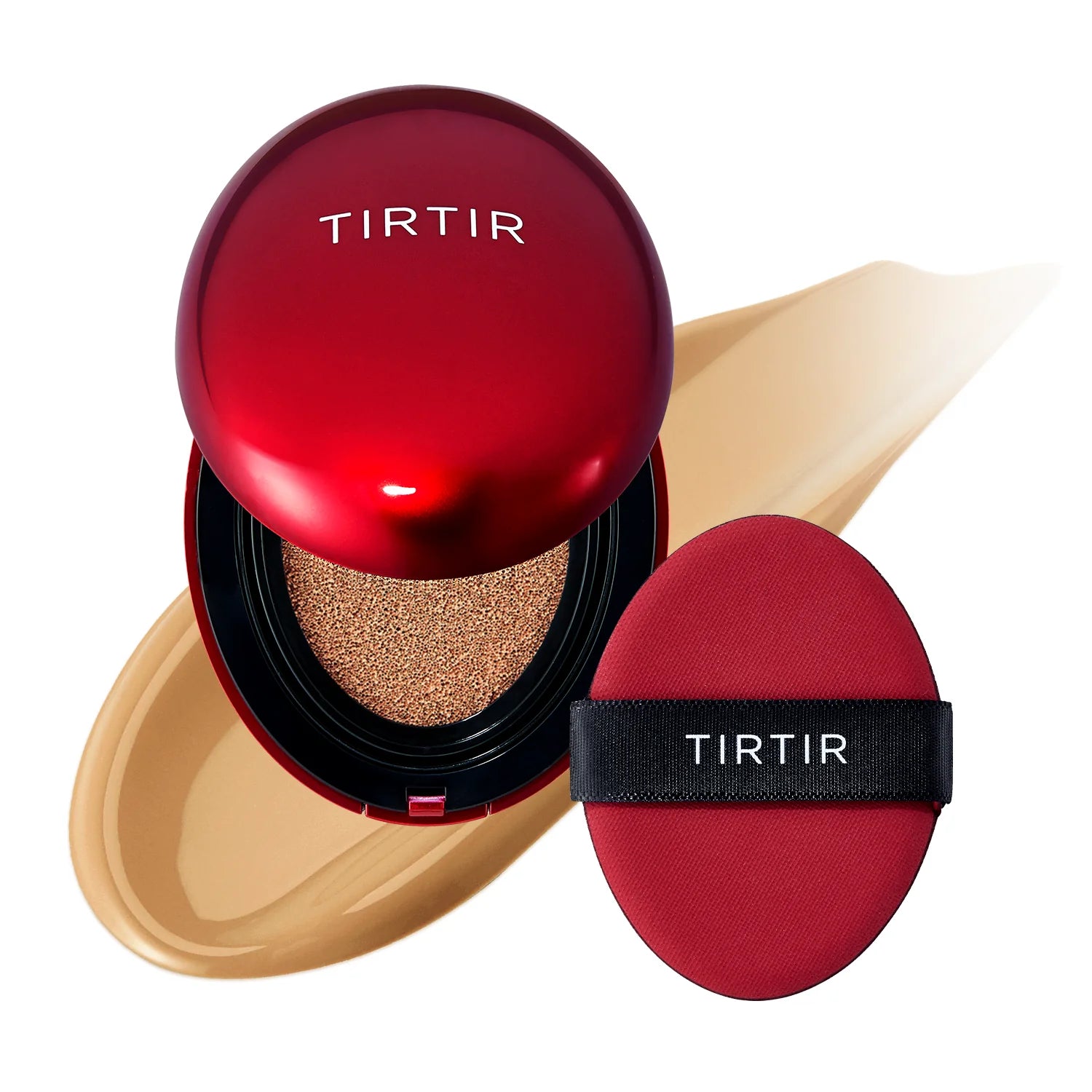 TIRTIR Mask Fit Cushion Foundation – Long-Lasting Coverage, 17C Porcelain