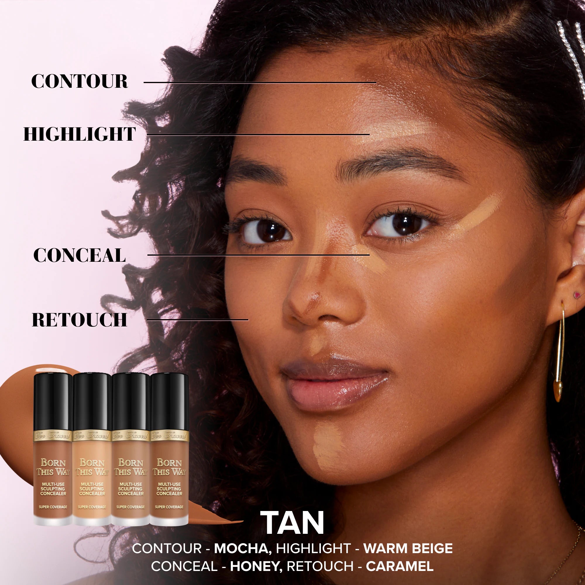 Too Faced Born This Way Super Coverage Multi-Use Concealer – Full Coverage – 13.5ml