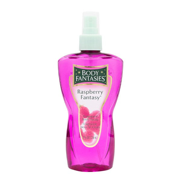 Fantasies body splash 236ml raspberry fantasy