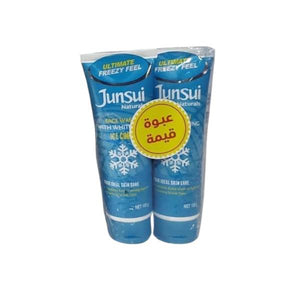 Junsui naturals face wash 100g ice cool 1+1 25% off