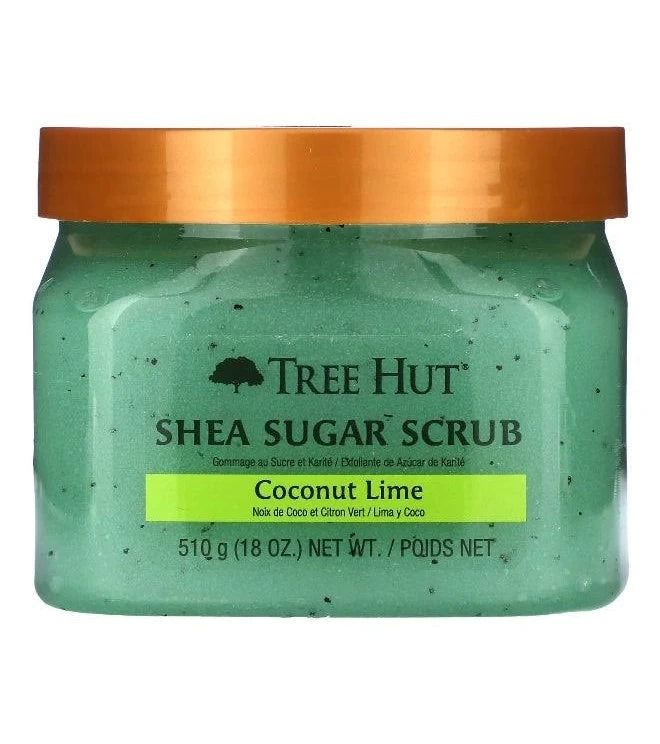 Tree Hut سكر بالفانيليا والزبدة – مقشر الجسم الفاخر