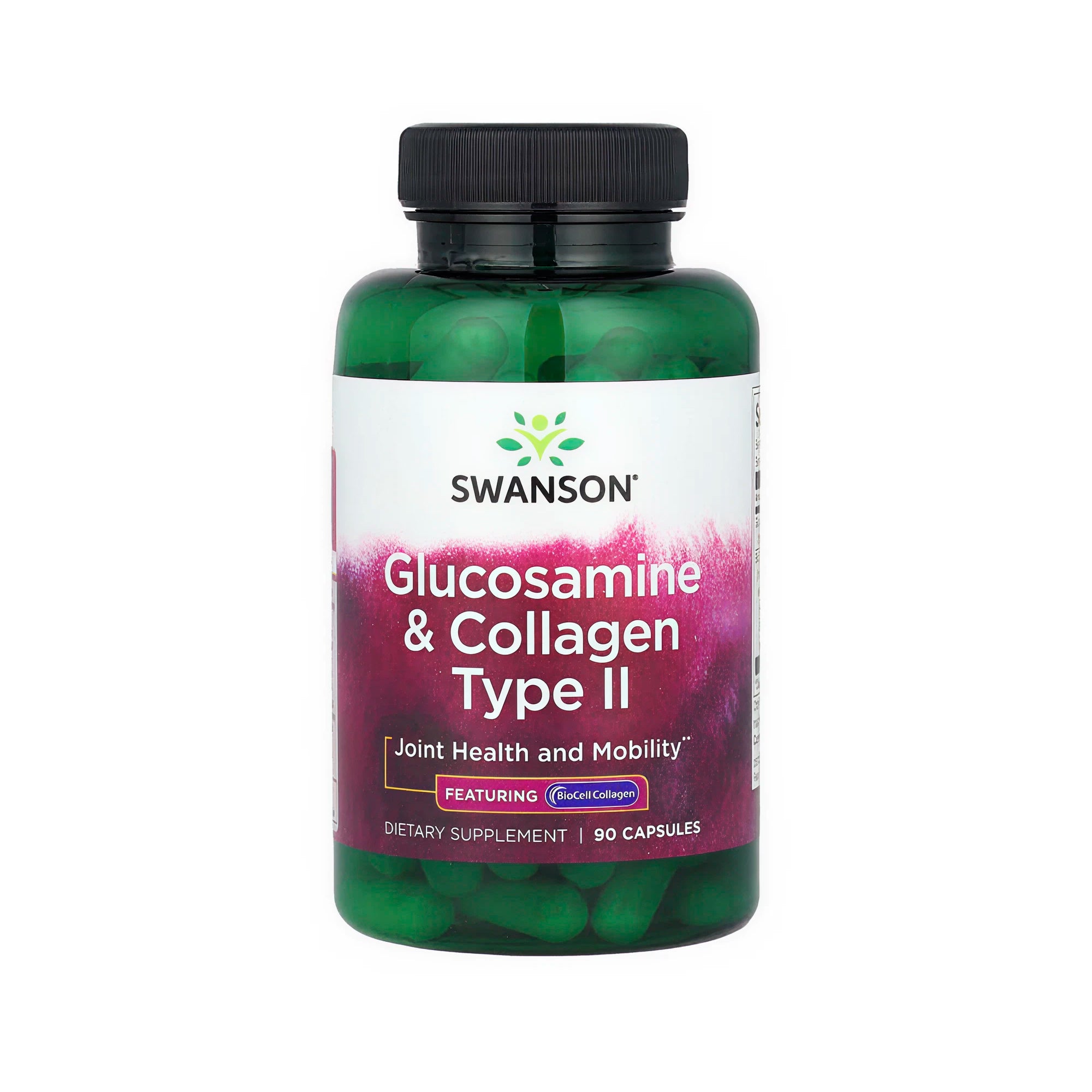 Swanson Glucosamine & Collagen Type II featuring BioCell Collagen - 90 Caps
