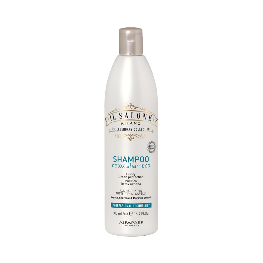 IL Salone Hair Shampoo 500ml Detox With Charcoal For All Hair Types v2