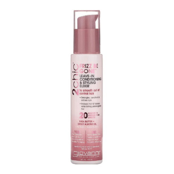 Giovanni hair conditioner 118ml 2chic frizz be gone frizz be gone with shea butter and sweet almond oil