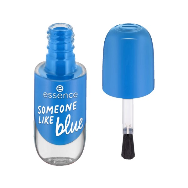 Essence gel nail polish 51 someone like blue