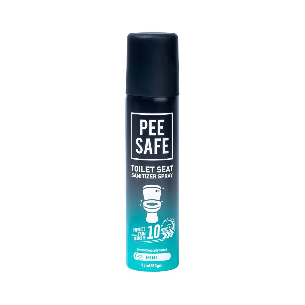 Pee Safe Disinfectant Spray 75ml Fawri Toilet Seat With Mint Scent