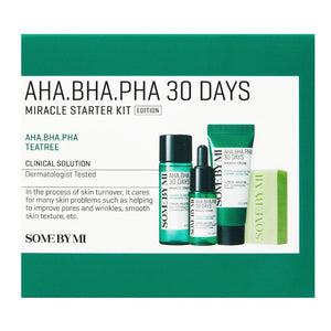 Some By Mi Skin Care Set Miracle Starter Peeling Acids 30 Days