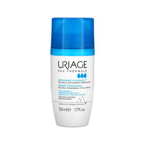 Uriage Puissance 3 Roll-On Deodorant – 24Hr Protection for Sensitive Skin