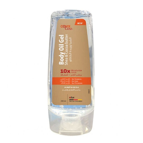 Covix Care Body Oil Gel 200ml With Shea Butter And Cocoa Butter