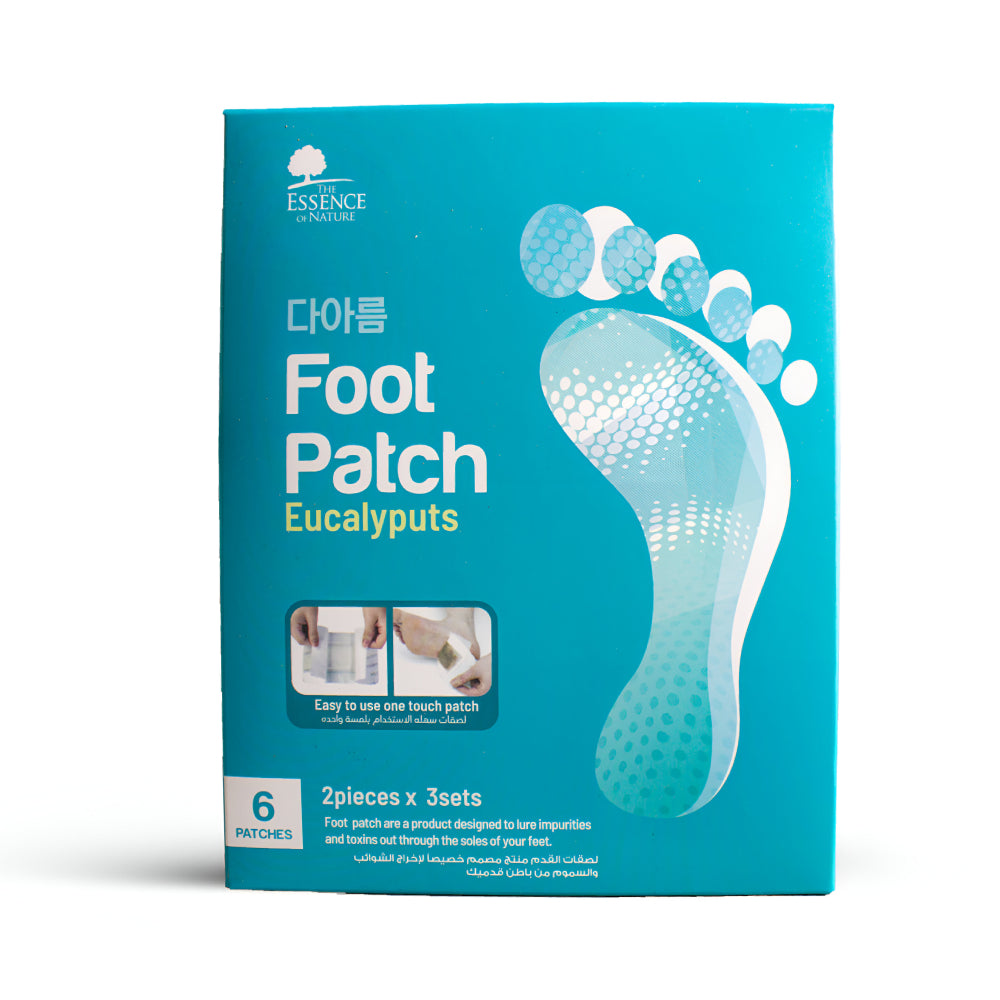 The essence of nature foot care 6pc to absorb toxins and filter them from the body and treat joint pain